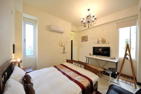 Bear Giant Castle Apartment Kota Hualien Bagian luar foto